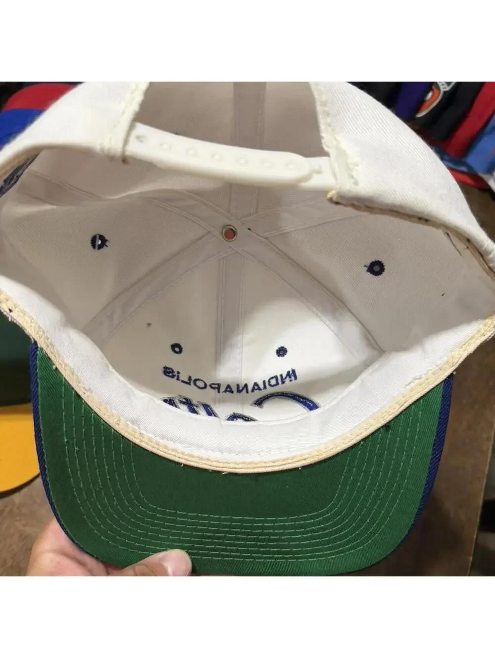 VTG Indianapolis Colts Sports Specialtie Script Snapback NWT